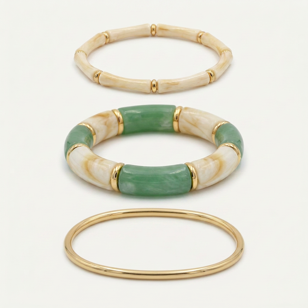 Menorca · Conjunto de pulseras ELÁSTICO