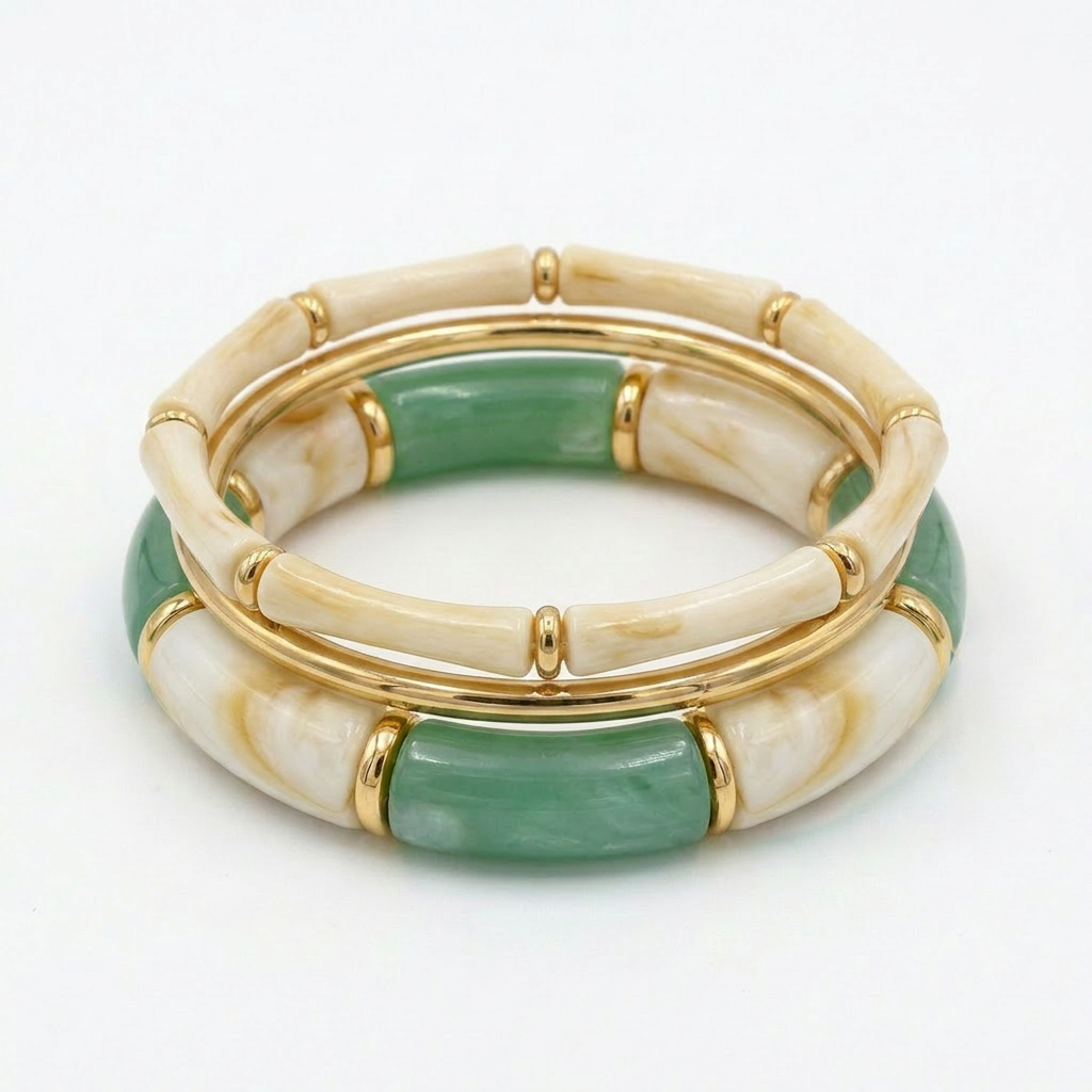 Menorca · Conjunto de pulseras ELÁSTICO